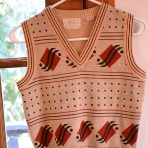 Vintage, Fall Sweater-Vest!